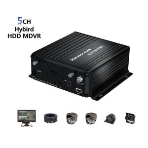 Quality 4 Channel 720P HDD Storage Vehicle Mobile DVR With G-Sensor And GPS for sale