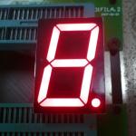 Super Red Segment LED Display Common Anode 2.3inch Single Digit 7 Segment LED