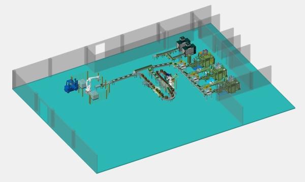 Servo Motion Multifunction Automated Packaging Lines Converying Robot Palletzing