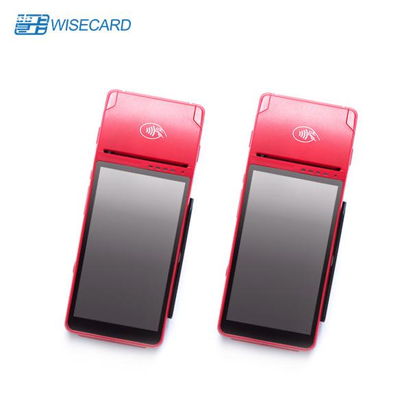 Buy 5M Pixel Portable Pos Terminal 5.5 Inch Android Mobile EDGE GPRS at wholesale prices