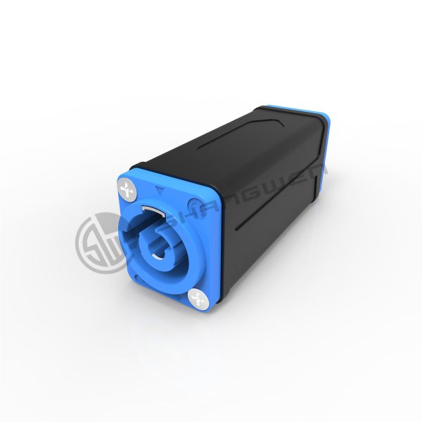Polyamide Shell Locking 3 Pole Adapter Male Power Connector Perfect for Industrial Electronics Applications