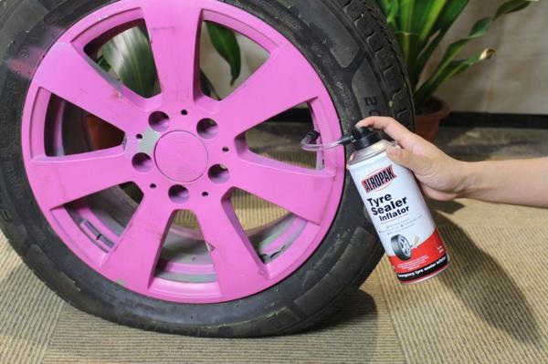Buy Professional car cleaning chemicals for tyre puncture / leak sealer & inflator at wholesale prices